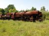 To be restored old rusty steam locomotive at the Museum of Industry and Railway in Lower Silesia pic3